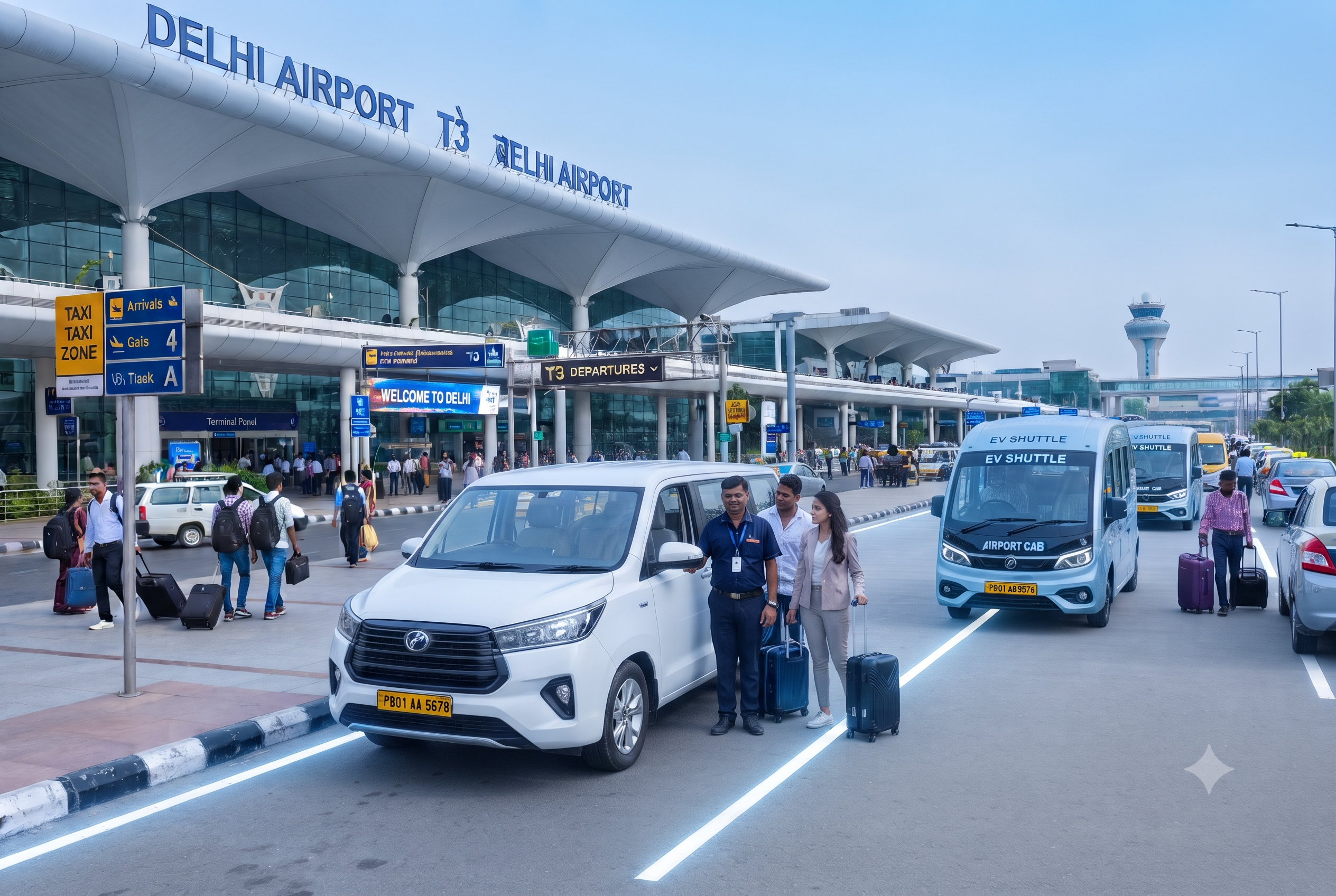 Delhi Indira Gandhi International Airport Taxi